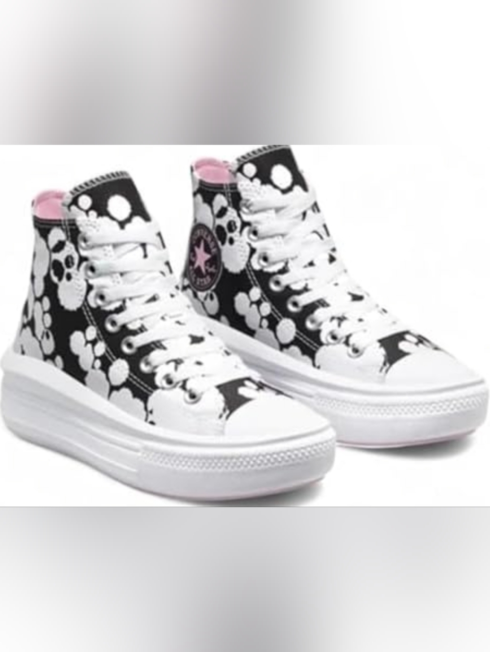 Converse All Star Chuck Taylor Move Hi Sneakers Size 8.5 MSRP $84.99 - Picture 2 of 11
